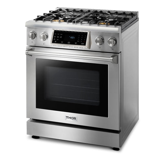 Thor Kitchen 30 In. 4.6 cu. ft. Self-Clean Propane Gas Range in Stainless Steel, TRG3001LP Thor Kitchen