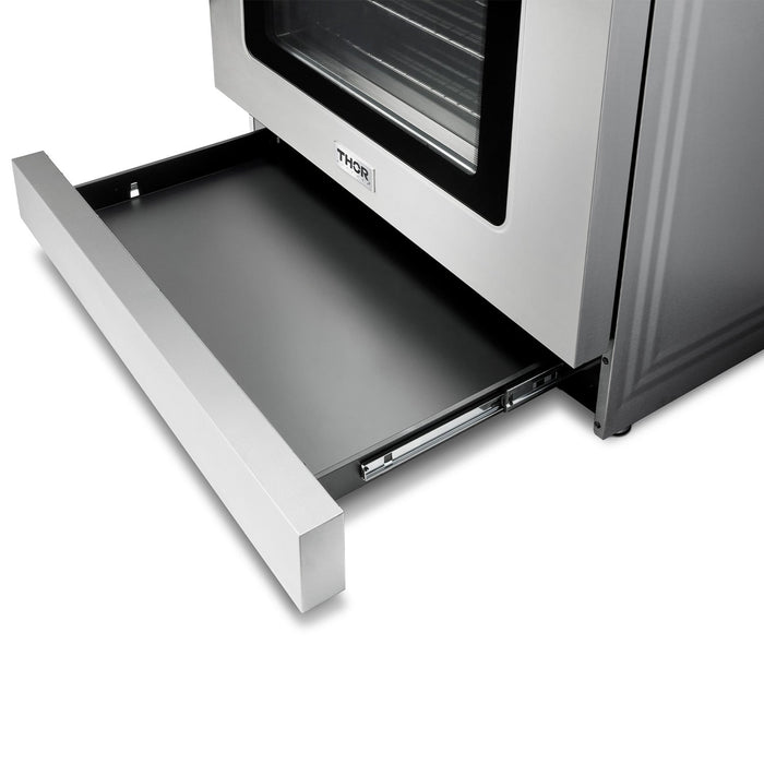 Thor Kitchen 36" Air Fry and Self-Clean Professional Propane Gas Range, TRG3601LP Thor Kitchen