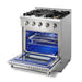 Thor Kitchen 30 in. 4.2 cu. ft. Professional Propane Gas Range in Stainless Steel, HRG3080ULP Thor Kitchen