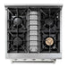Thor Kitchen 30 in. 4.2 cu. ft. Professional Propane Gas Range in Stainless Steel, HRG3080ULP Thor Kitchen