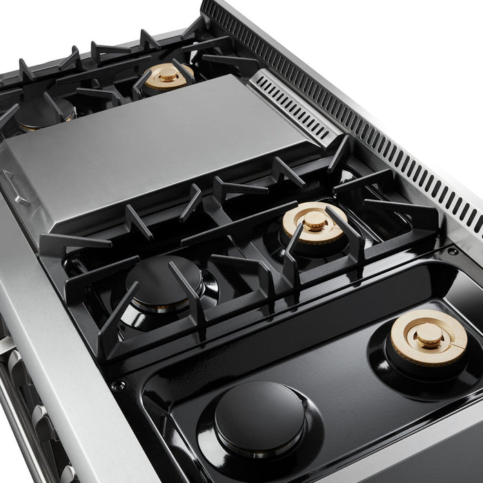 Thor Kitchen 48 in. 6.7 cu. ft. Professional Propane Gas Range in Stainless Steel, HRG4808ULP Thor Kitchen