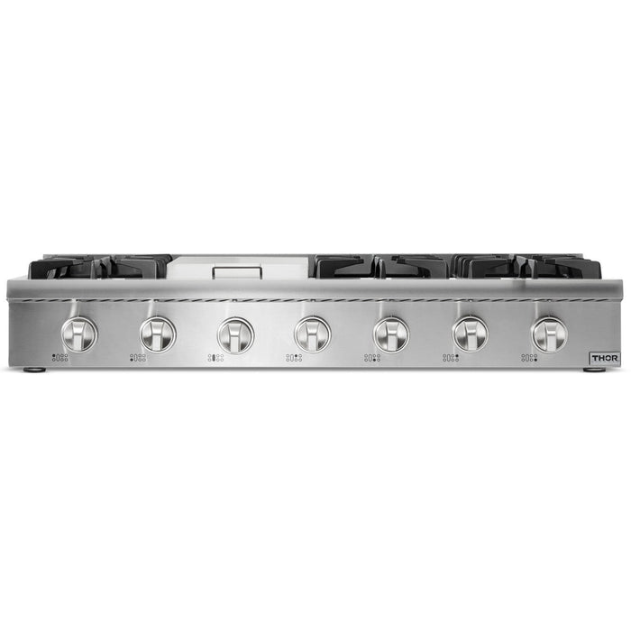 Thor Kitchen 48 in. Propane Gas Rangetop in Stainless Steel, HRT4806ULP Thor Kitchen