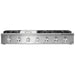 Thor Kitchen 48 in. Propane Gas Rangetop in Stainless Steel, HRT4806ULP Thor Kitchen