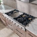 Thor Kitchen 48 in. Propane Gas Rangetop in Stainless Steel, HRT4806ULP Thor Kitchen