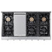 Thor Kitchen 48 in. Propane Gas Rangetop in Stainless Steel, HRT4806ULP Thor Kitchen