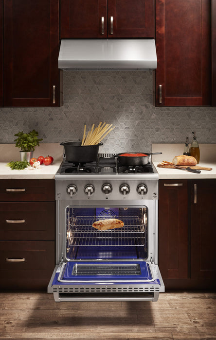 Thor Kitchen 30-Inch 4.2 cu. ft. Dual Fuel Range in Stainless Steel (HRD3088U) Thor Kitchen