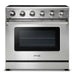 Thor Kitchen 36-Inch 6.0 cu. ft. Oven Electric Range in Stainless Steel (HRE3601) Thor Kitchen