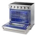 Thor Kitchen 36-Inch 6.0 cu. ft. Oven Electric Range in Stainless Steel (HRE3601) Thor Kitchen
