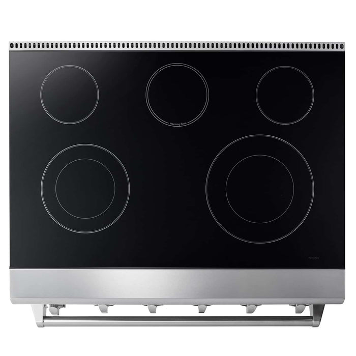 Thor Kitchen 36-Inch 6.0 cu. ft. Oven Electric Range in Stainless Steel (HRE3601) Thor Kitchen