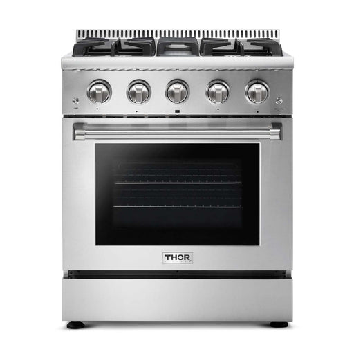 Thor Kitchen 30-Inch 4.2 cu. ft. Professional Gas Range in Stainless Steel (HRG3080U) Thor Kitchen