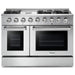 Thor Kitchen 48" Professional Gas Range With Double Oven HRG4808 White Background