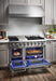 Thor Kitchen 48" Professional Gas Range With Double Oven HRG4808 Double Oven Opened