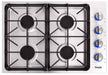 Thor Kitchen 30-Inch Professional Drop-In Gas Cooktop with Four Burners in Stainless Steel (TGC3001) Thor Kitchen