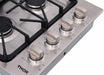 Thor Kitchen 30-Inch Professional Drop-In Gas Cooktop with Four Burners in Stainless Steel (TGC3001) Thor Kitchen