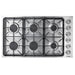 Thor Kitchen 36-Inch Professional Drop-In Gas Cooktop with Six Burners in Stainless Steel (TGC3601) Thor Kitchen
