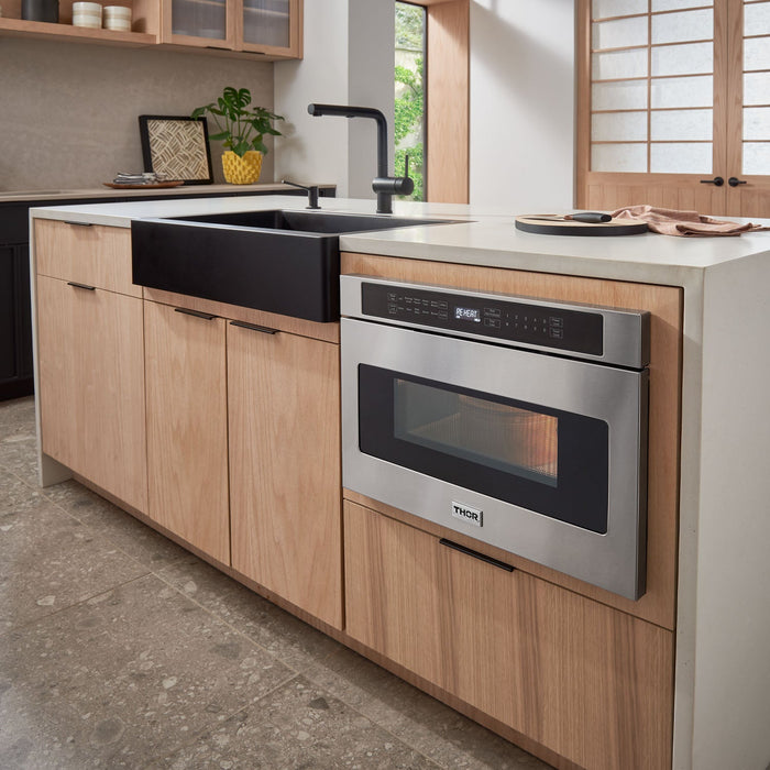 Thor Kitchen 24-Inch Microwave Drawer in Stainless Steel (TMD2401) Thor Kitchen
