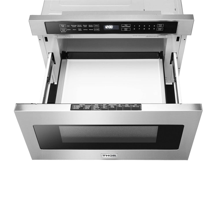 Thor Kitchen 24-Inch Microwave Drawer in Stainless Steel (TMD2401) Thor Kitchen