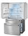 Thor Kitchen 36-Inch Professional French Door Refrigerator with Ice and Water Dispenser (TRF3601FD) Thor Kitchen