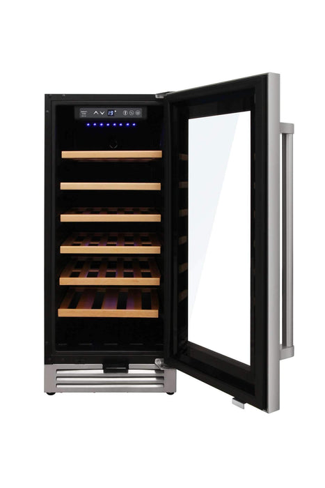 Thor Kitchen 15” Built-in Wine Cooler with 33-Bottle Capacity and Sabbath Mode (TWC1501) Thor Kitchen