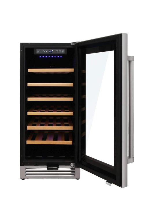 Thor Kitchen 15” Built-in Wine Cooler with 33-Bottle Capacity and Sabbath Mode (TWC1501) Thor Kitchen