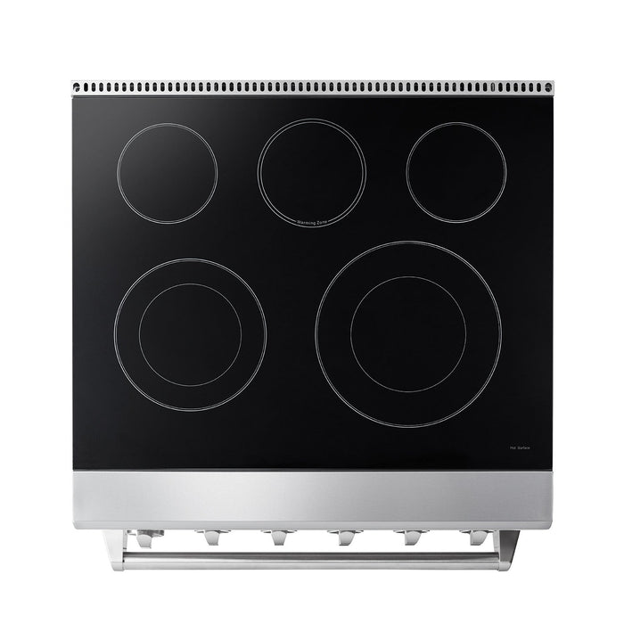 Thor Kitchen 30-Inch 4.55 cu. ft. Oven Electric Range in Stainless Steel (HRE3001) Thor Kitchen
