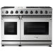 Thor Kitchen 48-Inch 6.8 cu. ft. Double Oven Gas Range in Stainless Steel (LRG4807U) Thor Kitchen