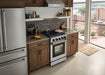 Thor Kitchen 24-Inch 3.7 cu. ft. Oven Gas Range in Stainless Steel (LRG2401U) Thor Kitchen