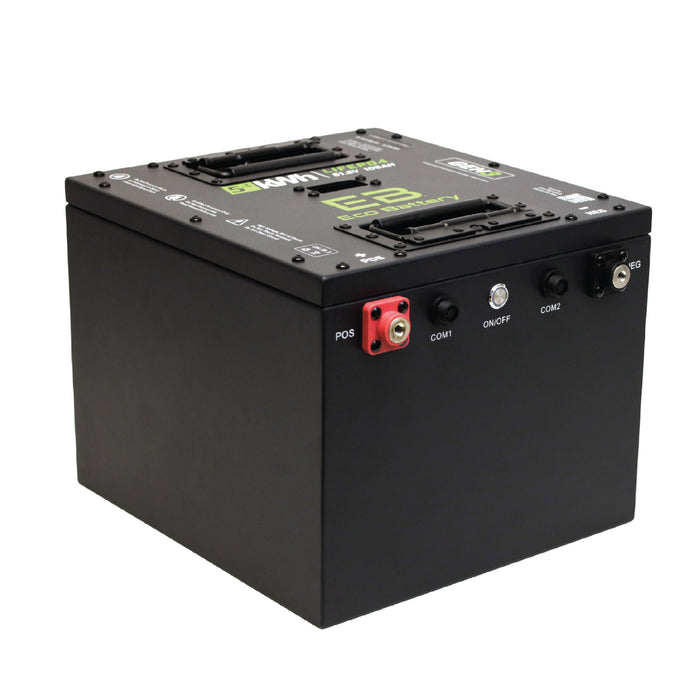 48V 105Ah LiFePO4 Battery - detail close-up