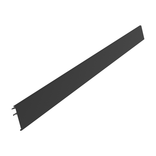 Top Rack - Skirt - 7.54ft - Top Rack solar skirt panel in black aluminum. 