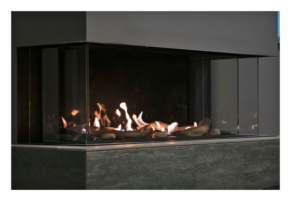 38" Gas Fireplace TOSCANA-38-NG - detail close-up