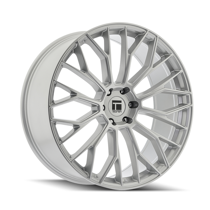 Touren TR08 Gloss Silver Wheel 1