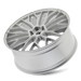 Touren TR08 Gloss Silver Wheel 3