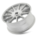 Touren TR81 Gloss Silver Wheel 3