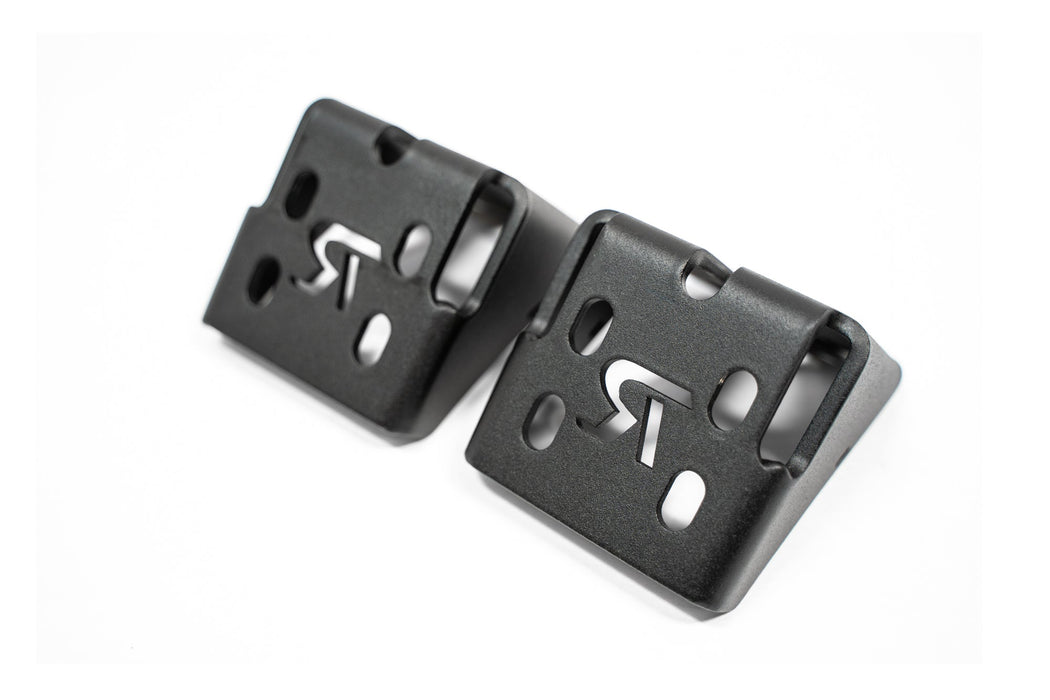 Rago Fabrication Universal & Toyota Bed Rail Accessory Mounting Bracket Pair – product view, image 12 of 12