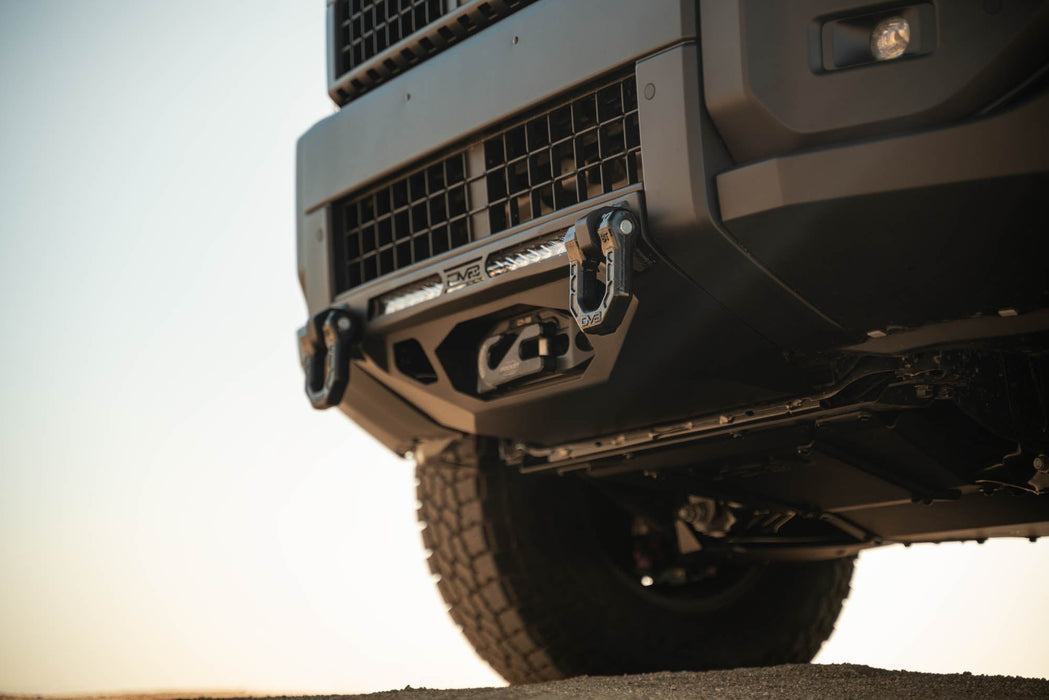 DV8 Offroad 2024-2026 Toyota Land Cruiser Centric Front Bumper – installed on vehicle, image 16 of 19