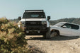 DV8 Offroad 2024-2026 Toyota Land Cruiser Centric Front Bumper – installed on vehicle, image 11 of 19