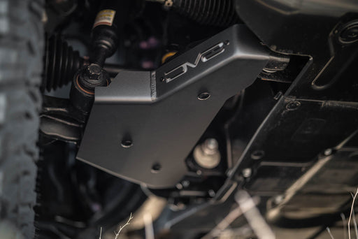 DV8 Offroad 2024-2026 Toyota Land Cruiser & 4Runner A-Arm Skid Plates – installed on vehicle, image 2 of 13