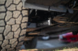 DV8 Offroad 2024-2026 Toyota Land Cruiser & 4Runner A-Arm Skid Plates – installed on vehicle, image 8 of 13