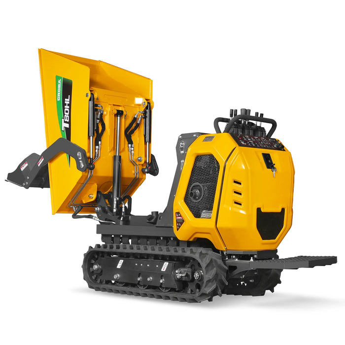 1100lb 420cc E-start Gas Engine Stand-ON Hydraulic Track Dumper Hydrau — view 16