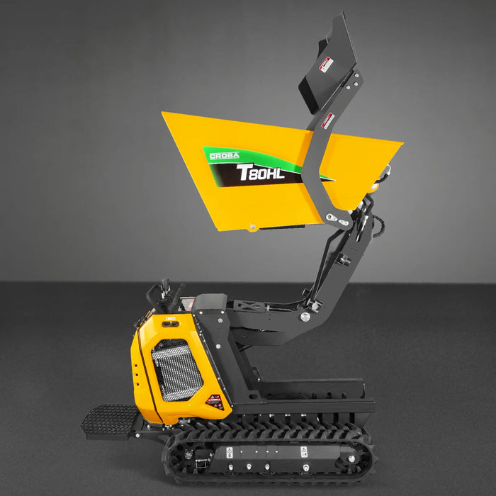 1100lb 420cc E-start Gas Engine Stand-ON Hydraulic Track Dumper Hydrau — view 25