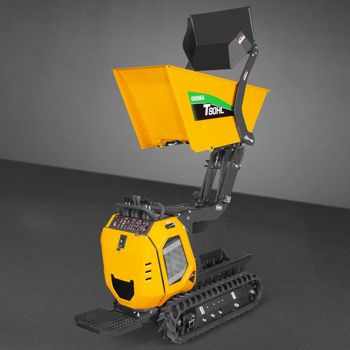 1100lb 420cc E-start Gas Engine Stand-ON Hydraulic Track Dumper Hydrau — view 26