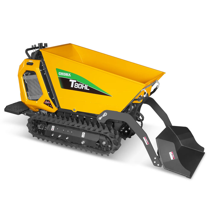 1100lb 420cc E-start Gas Engine Stand-ON Hydraulic Track Dumper Hydrau — view 21
