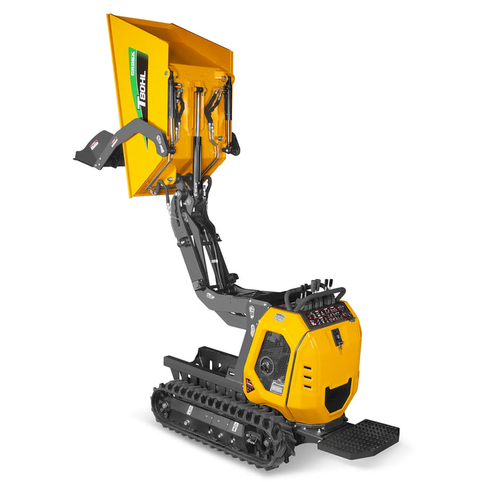 1100lb 420cc E-start Gas Engine Stand-ON Hydraulic Track Dumper Hydrau — view 20
