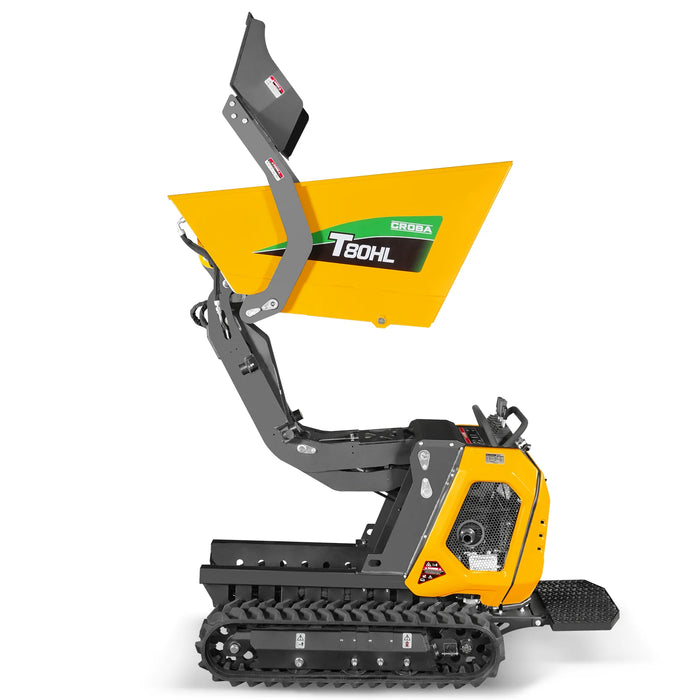 1100lb 420cc E-start Gas Engine Stand-ON Hydraulic Track Dumper Hydrau — detail view