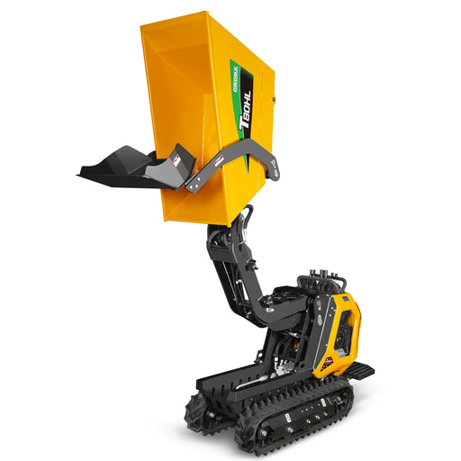 1100lb 420cc E-start Gas Engine Stand-ON Hydraulic Track Dumper Hydrau