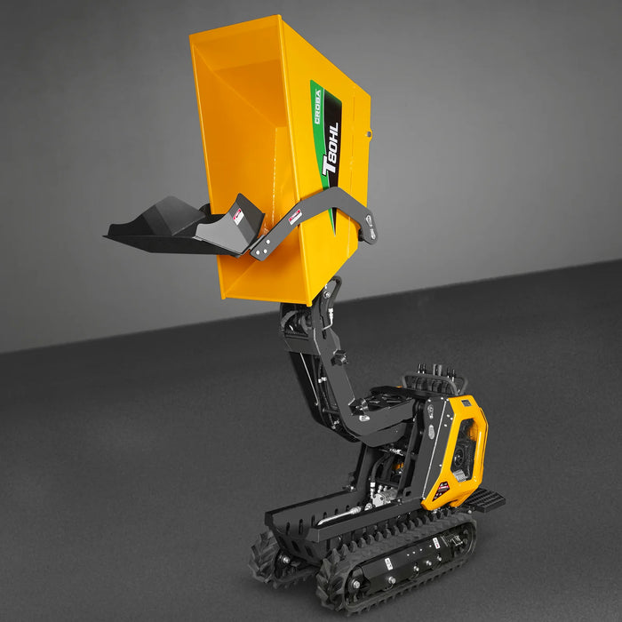 1100lb 420cc E-start Gas Engine Stand-ON Hydraulic Track Dumper Hydrau — view 23