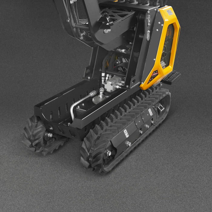 1100lb 420cc E-start Gas Engine Stand-ON Hydraulic Track Dumper Hydrau — view 7