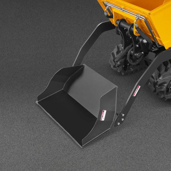 1100lb 420cc E-start Gas Engine Stand-ON Hydraulic Track Dumper Hydrau — view 10