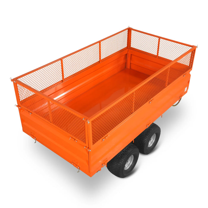 MechMaxx 2-Ton Capacity Heavy-Duty Dump Trailer,  DT4X8W — view 16