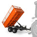 MechMaxx 2-Ton Capacity Heavy-Duty Dump Trailer,  DT4X8W — lifestyle view